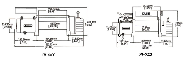 DW-6000(i)電動絞尺寸參數(shù)