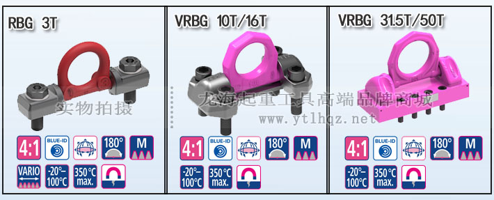 VRBG型路德螺栓型吊環(huán)示意圖