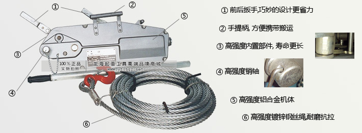 龍升手扳牽引機(jī)優(yōu)勢(shì)圖片